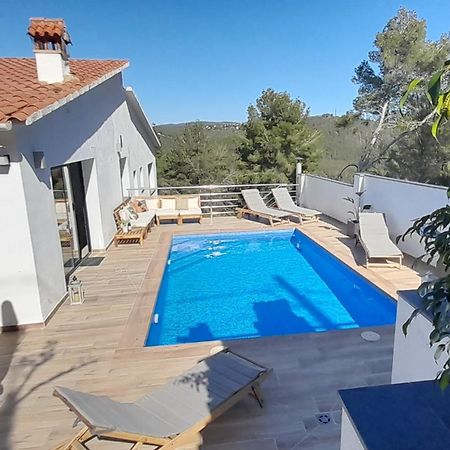 Villa Avril Piscina Privada Y Amplias Terrazas Olivella Luaran gambar