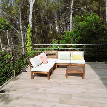 Villa Avril Piscina Privada Y Amplias Terrazas Olivella Luaran gambar