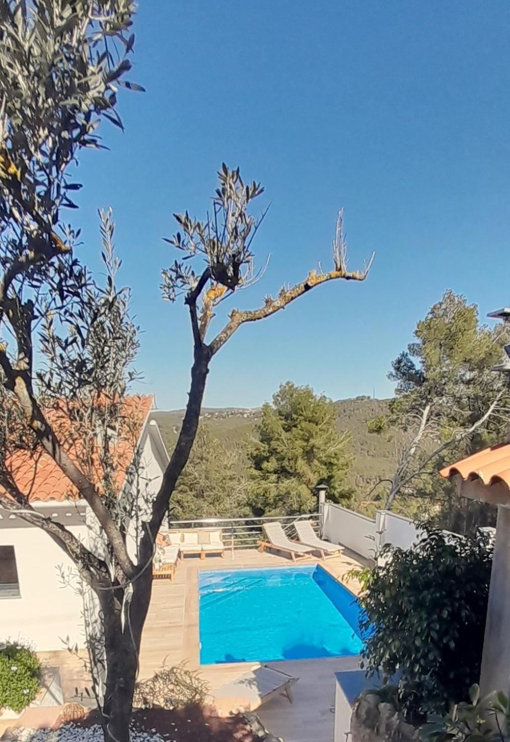 Villa Avril Piscina Privada Y Amplias Terrazas Olivella Luaran gambar