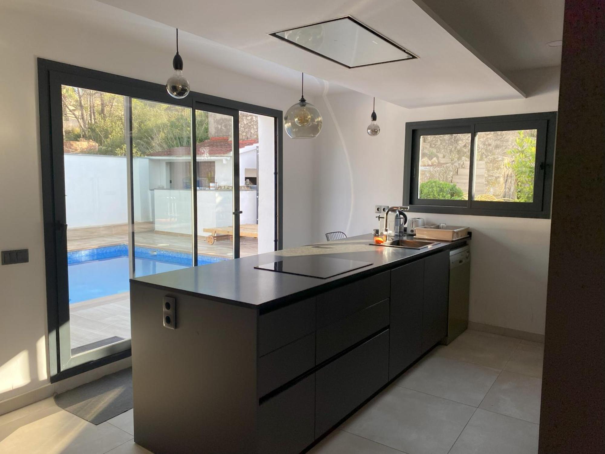 Villa Avril Piscina Privada Y Amplias Terrazas Olivella Luaran gambar